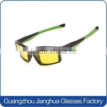 2015 Mirror lens anti UV400 yellow sunglasses