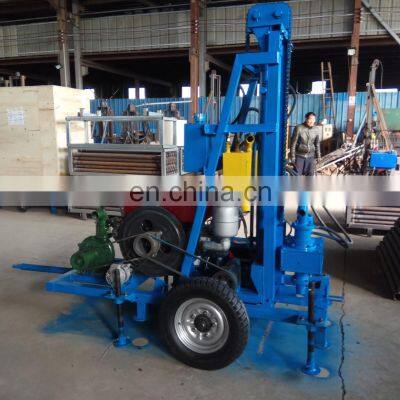 Africa Hot Selling Professional Quality 100m Small Portable Water Well Drilling Machine With Electric Starter photo-3