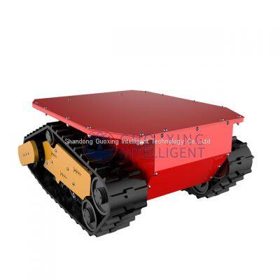 880T Enhance Rubber Tank Tracks Chassis Inspection Climbing Stairs Robot photo-2