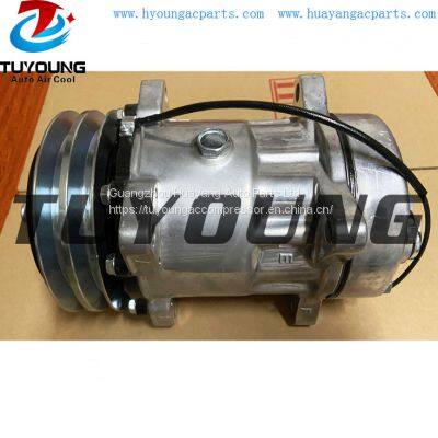 TUYOUNG  Sanden u4435 FIX R134A SD7H15 132mm 2PK 24V vehicle air conditioning compressor