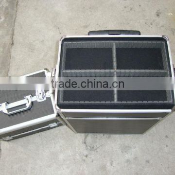 2013 fashion craft aluminum cheap tool case with trolley