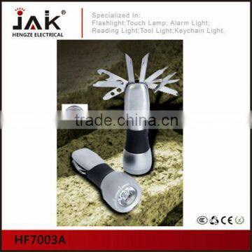 JAK HF7003A 8 in 1 muti tool flashlight