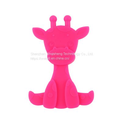 Factory Customize Soft Kids Teething Toys Safety Bpa Free Food Grade Silicone Baby Teether