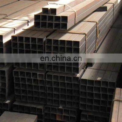 Customized Q235 Q195 Black Welded Steel Pipe Square Tube 60mm 70mm
