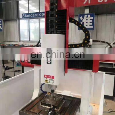 3 Axis 600x600mm Small Metal Cnc Engraving Milling Drilling Machines for Iron Galvanized Sheet Copper Brass Stamps photo-3