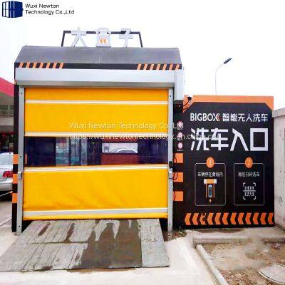 External High Speed Industrial Shutter Door PVC Curtain for Workshop photo-5