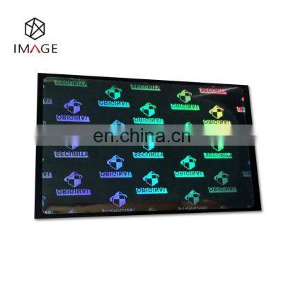 OEM Custom Transparent Hologram Overlay for PVC ID Card