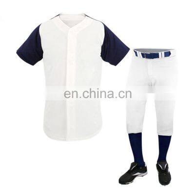 Oem Striped Team Baseball Jersey men shirt Custom print baseball uniform Sublimation Baseball Jersey