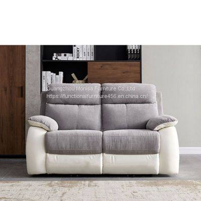 New Electric Reclining Leather Sofa Vip Function First-Class Warehouse Living Room Single Double Three Person Combination