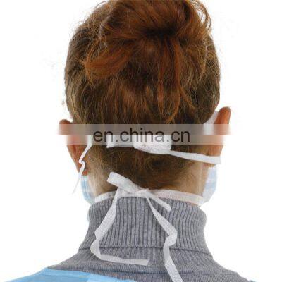 Manufacture Non-Woven Disposable 3 Ply Mask Mouth Cover Dustproof Medical Disposable Face Mask With Ties photo-3