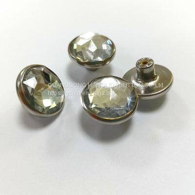 2023 Customized wholesale plating brass cowboy button jeans buttons for jeans clothing