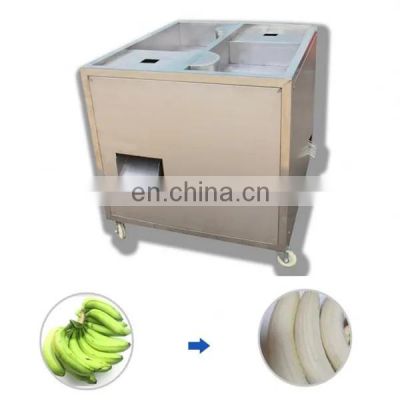 Shanghai Factory Automatic green banana peeling machine banana plantain peeler equipment with CE certificate