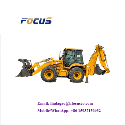 Construction machinery New 5 Ton Mini Wheel Loader 855N Backhoe Loader for Hot Sale,Free Shipping and China Factory Mini Wheel Backhoe Loader for Sale