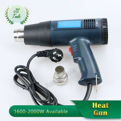 Heat Gun Hot Air Gun Compatible for Volt Battery Nozzle Temp Setting Max Heat Gun for Crafts Shrink Tubing (No Battery) Heat Gun for Paint Stripping Heat and Airflow photo-2