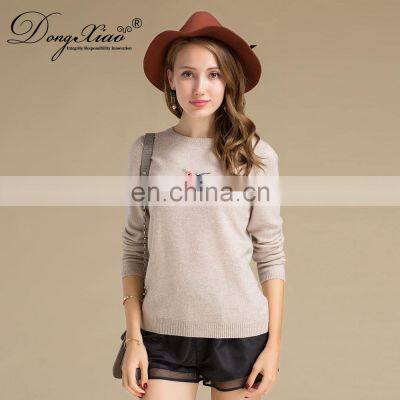 Manufacturer Sweater Pullover XXL Thin Intarsia Women Cashmere Sweaters photo-6