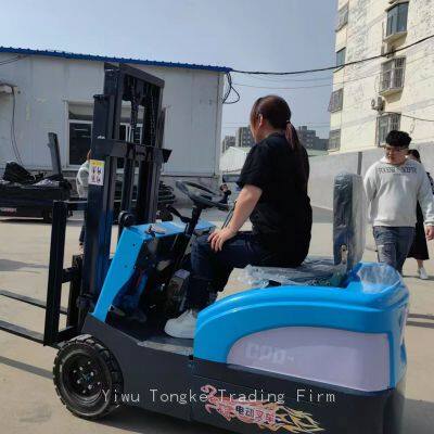 Electric Forklift 0.5T 1T 2T 3T 5T Lithium Battery Power Electric Pallet Hydraulic Manual Diesel Gasoline Mini Reach Wheel Electric Forklift