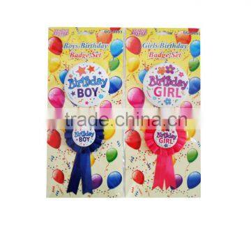 Wholesale High Quality Birthday Badge Set