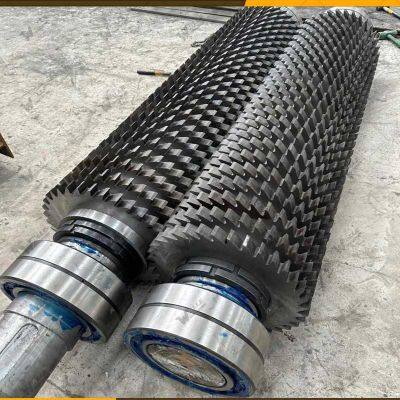 Car Shell Double Shaft Shredder Plastic Clothes Shredder