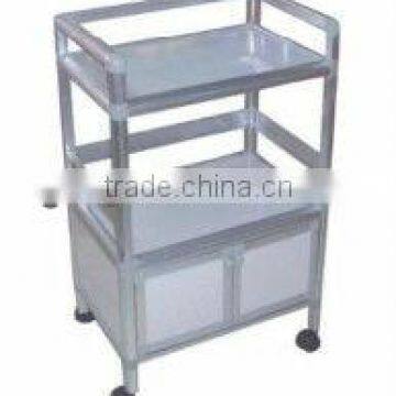 best selling aluminium alloy hair salon trolley, tool beauty trolley