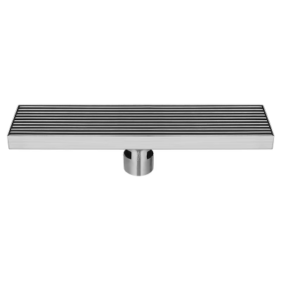 Large Deodorant Floor Drain Modern 304 Stainless Steel Rectangle Side Drain for Bathroom Shower Room Toilet Kitchen Bedroom photo-5