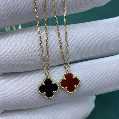 VCA 18k Gold Five-color White Pearl Four-leaf Clover Bracelet photo-2