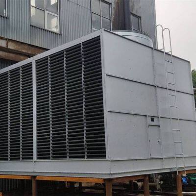 400-ton All-steel Cooling Tower, Square Cross-flow Type, Ultra-low Noise, Made of Magnesium-aluminum-zinc Coated Steel Plate photo-2
