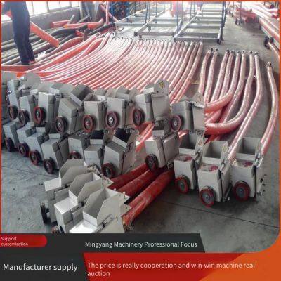 Машинка для упаковки зерна кукурузы и сорго, небольшая сельскохозяйственная машина для всасывания зерна с шлангом, конвейер для всасывания кукурузы photo-2