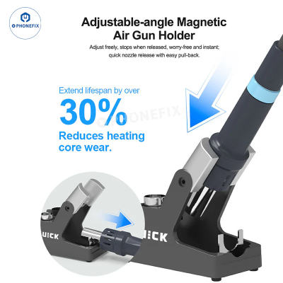 QUICK M7 Intelligent Hot Air Rework Station for Electronics Board Repair photo-4