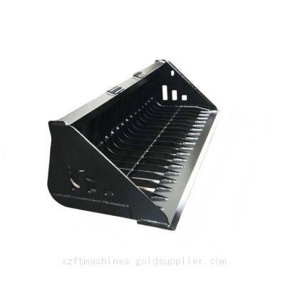 Universal Quick-Change Sieve Bucket for Skid Steer Loader (Compatible With All Major Brands)