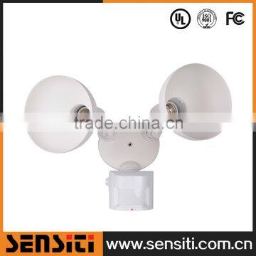 UL 240degree PIR Security Light with override function