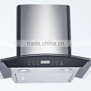 Auto clean kitchen range hood