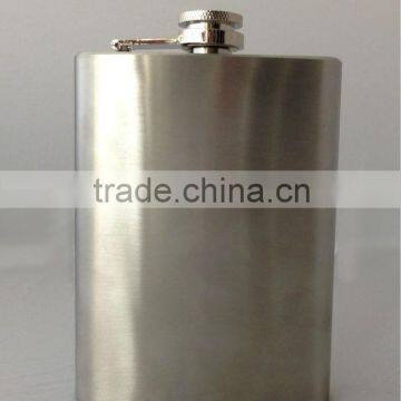 Fashionable Stainless Steel Flask Pocket Bottle 8oz