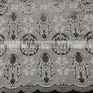 Wholesale New Lace Dress Design Polyester Lace Chemical Lace Fabric photo-3