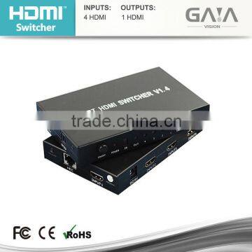 High quality HDMI switcher 1080P 3D supported Switch HDMI 4x2 Matrix Switcher