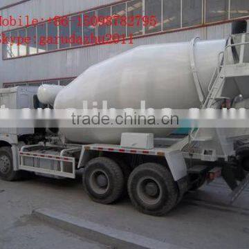 Mobile concrete truck mixer