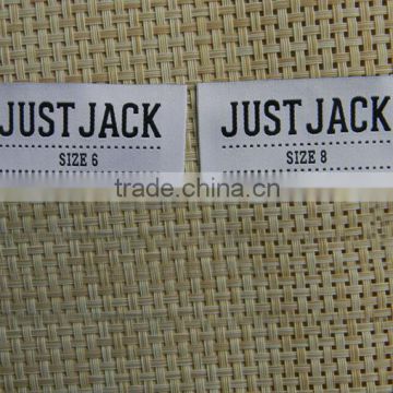 Great main woven label