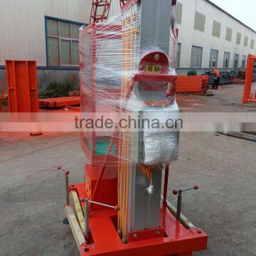 Column Lift Mast Hydraulic Electric Protable Telescopic Elevated One Man Lift Platform/man Lift photo-4