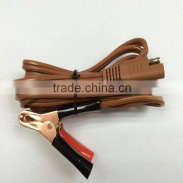 Hot WIRE Brown Color of UL SPT-2 18AWG 300V 105C of Cable With SAE Connetor Power Cable photo-4