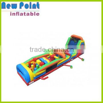 China Factory PVC nflatable obstacle course for kids