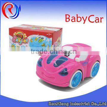 Funny electric baby car toy 3D light and music