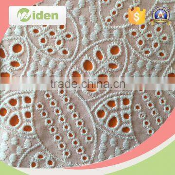 Beautiful Flower Lace Blouse Accessories Cotton Embroidery Lace Fabric