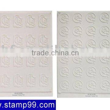 flash pad for toy stamp