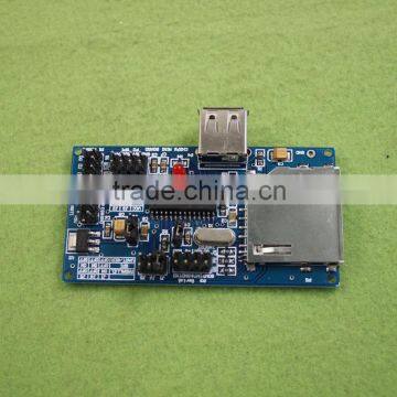 CH376S evaluation board U disk SD mouse support parallel serial SPI interface