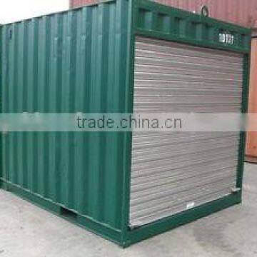 workshop roller shutter container cargo container for sale