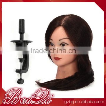 Beiqi Celebrity Cosmetology Mannequin Head Standard Holding Clamp Mannequin Tripod Stand for Sale