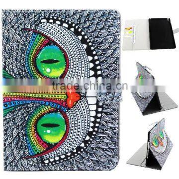 Top selling products in  for ipad 6 pu leather owl printing case