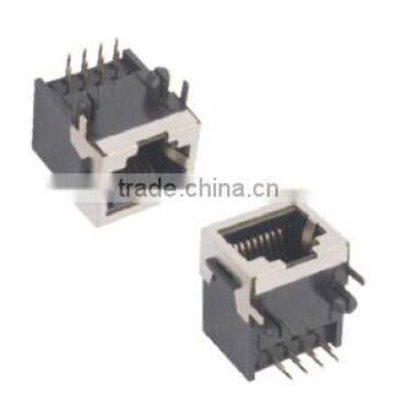 Half-shielding RJ45 PCB Jack/Socket/Connector