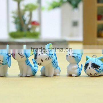 Custom Cute Plastic Cat Figurines Use PVC Material photo-4