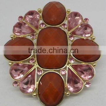 shiny beaded elastic ring