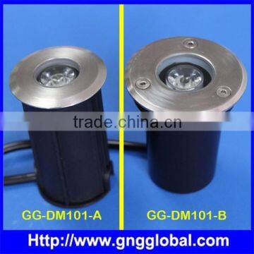 High Power Outdoor IP67Ground Recessed 1W 3W 12v Led Inground Light photo-2